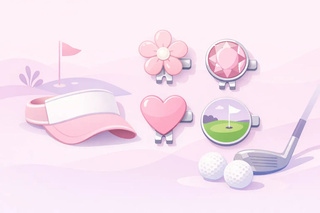 Women’s Golf Hat Clip Marker Style Guide