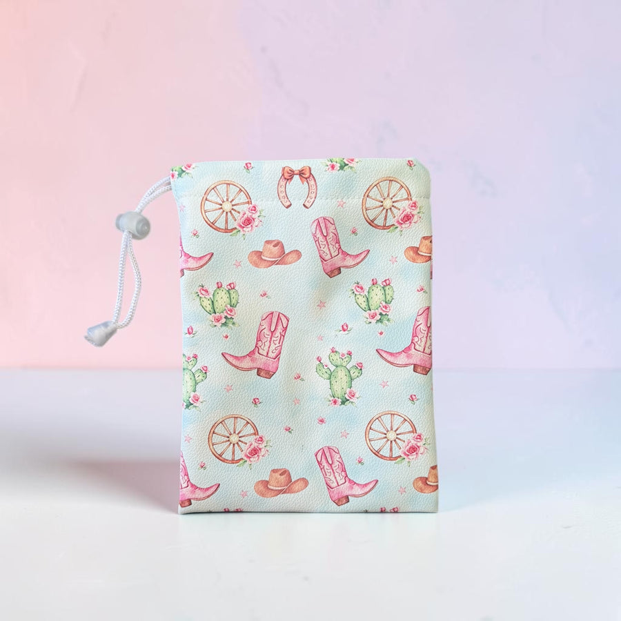 Desert Darling Drawstring Golf Pouch