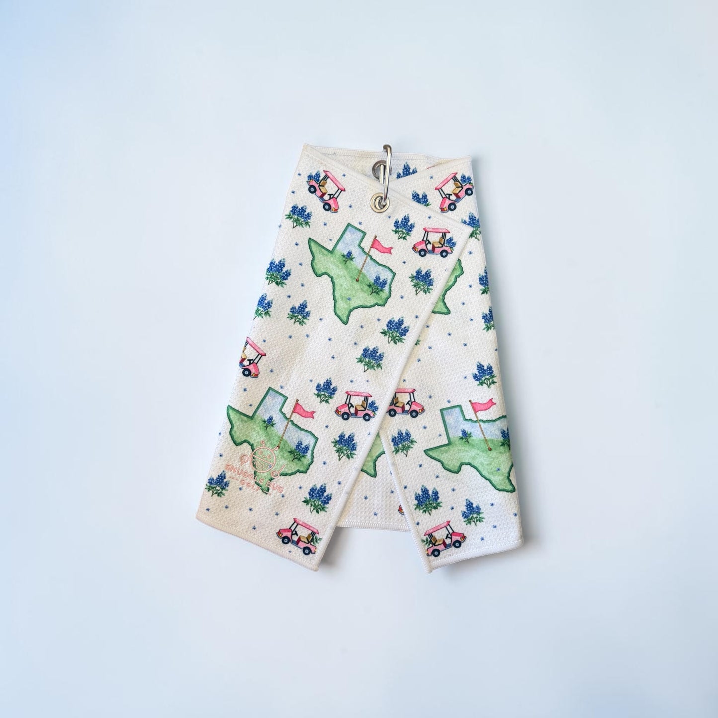 Texas Bloom Golf Towel