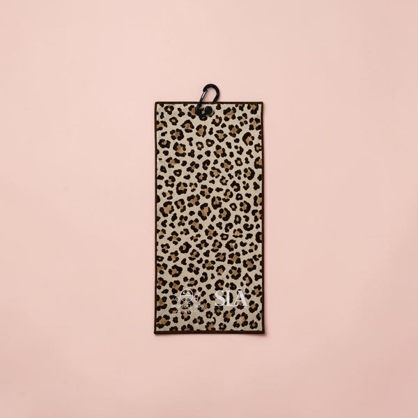 Untamed Leopard Golf Towel