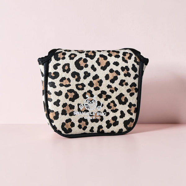 Untamed Leopard Mallet Putter Headcover